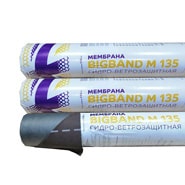 Мембрана гидро-ветрозащитная паропроницаемая BIGBAND M 135